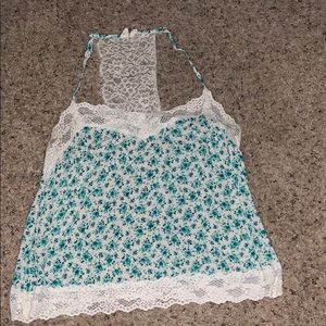Lacey Floral Tank